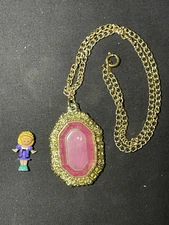 VINTAGE 1994 POLLY POCKET  PRETTY POLLY LOCKET   100% complete ULTRA RARE