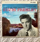 ELVIS PRESLEY “PEACE IN THE VALLEY”, EPA-4054, ROCKAWAY 1ST PRESSING, ORIG. OWNR