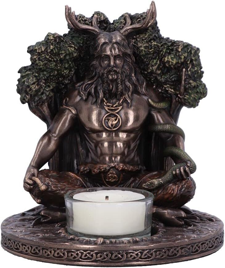 Подсвечник Nemesis Now Cernunnos 135 см бронза 12390₽
