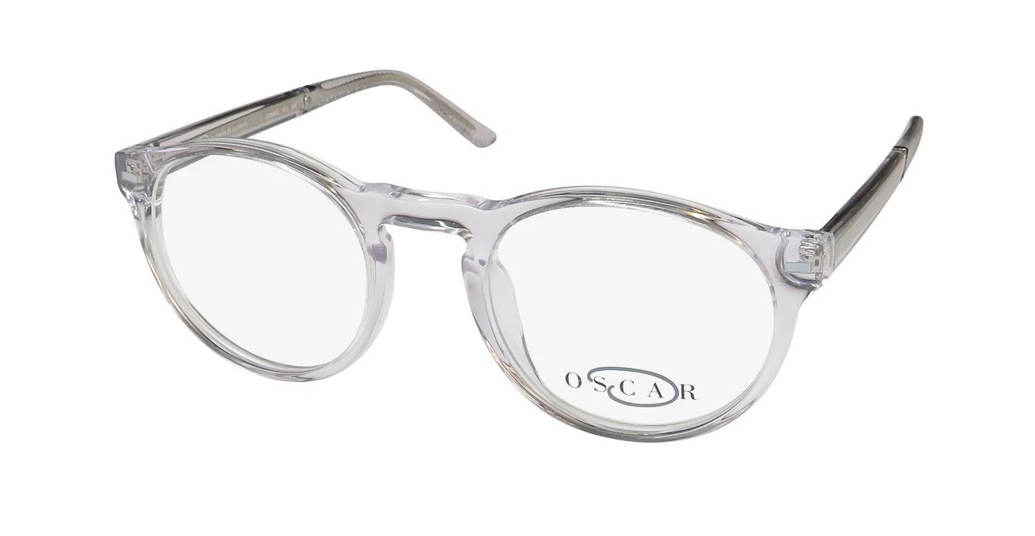 NEW OSCAR DE LA RENTA OSM 841 EYEWEAR 49 21 145 MENS PLASTIC FULL RIM CRYSTAL