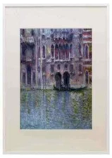 Palazzo da Mula Venice Monet A3 A4 Framed Print Picture