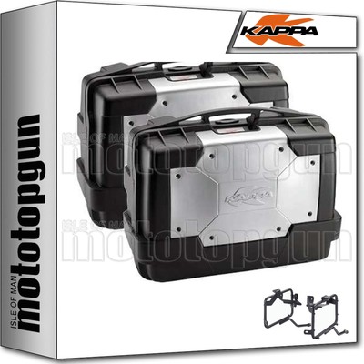 KAPPA SIDE CASE KGR33 + SIDE CASE CARRIER KAWASAKI VULCAN S 650 2019 19