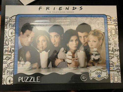 ¡Rompecabezas de sierra de 1000 piezas (Pc) de Friends The Television Series Milkshake! TOTALMENTE NUEVO - Imagen 1 de 2