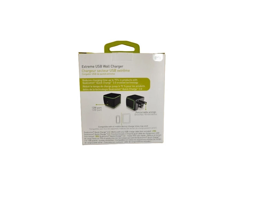PureGear Original Fast Wall Charger Adapter for Samsung Apple LG Motorola new - Image 2 of 3