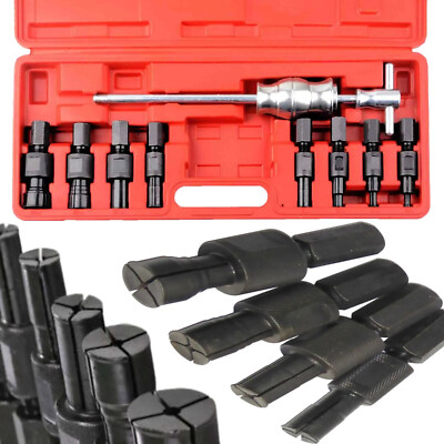 9pc Blind Hole Inner Bearing Puller Set Remover Slide Hammer Internal Kit 8-32mm