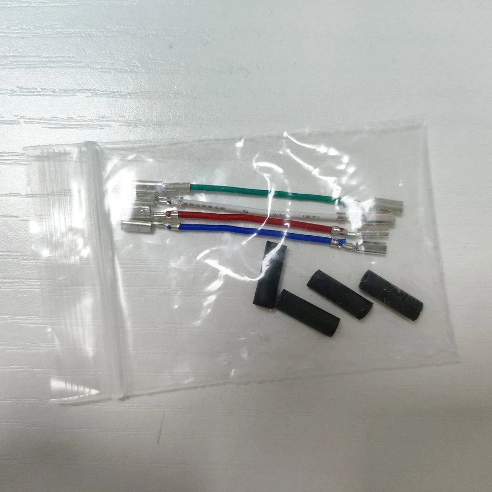 4PCS Silver Turntable Phono Cartridge Headshell Wires Leads Cables fits Technics - Image 4 of 4