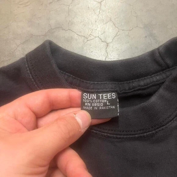 Vintage Y2K Sparta gym faded black long sleeve shirt - Image 3 of 4