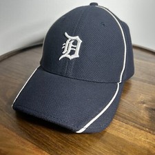 Detroit Tigers New Era YOUTH Navy Blue Batting Practice Striped 39Thirty Fitted