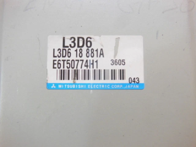 Mazda MPV 2000 2003 LW3W AT L3 DOHC FF motor computadora ECU transmisión ECU conjunto JDM OEM Foto 4 de 4