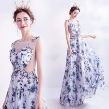 Noble Evening Formal Party Ball Gown Prom Bridesmaid Acting Host Dress TSJY7217