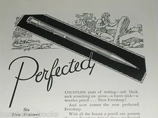 1924 Wahl Mechanical Pencil advertisement, Eversharp pencil