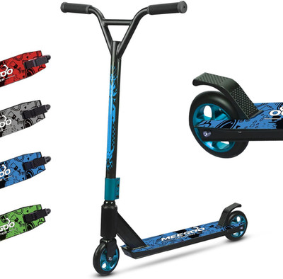 MEE GOO Pro Freestyle Stunt Scooter Trick Scooter Lightweight Alloy Deck Heavy-D