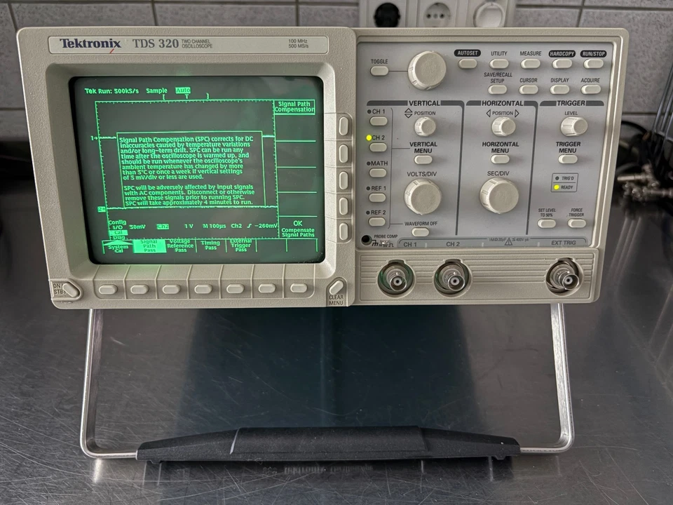 Tektronix TDS320 Oszilloskop 100MHz 6Monate Garantie - Bild 4 von 4