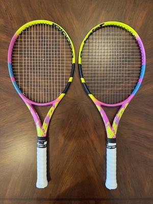 2 Babolat Pure Aero Rafa Origin Rackets.  Grip Size 3 (4&3/8'') GREAT CONDITION!