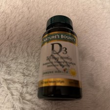 Vitamin D3 50mcg 2000IU 150 Rapid Release Nature's Bounty Exp 09/2028