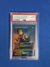 GROOT MASTERWORK OF INGENUITY 2024 MTG MARVEL SECRET LAIR FOIL #863 PSA 9