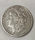 Antique 1898 S (Rare Year Mint) Morgan Silver Dollar