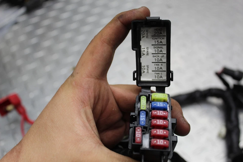 Yamaha FZ1-S 2006 arnés de cableado Foto 3 de 4