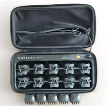 TopStyler by Instyler Heated Ceramic Styling Shells Hair 15 Curlers with Case