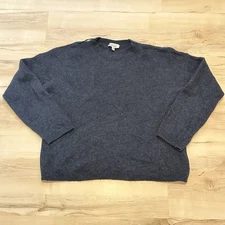 Stockholm Atelier & Other Stories Women S Sweater Wool Alpaca Blend Slits Blue