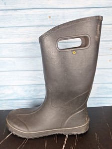 BOGS Classic High Handle Waterproof Insulated Rubber Boots Black Size 13