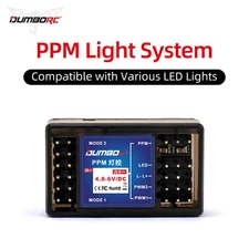 DUMBORC PPM Light System PPM Simulation Light Controller for Various LED Lights
