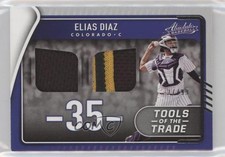 2022 Panini Absolute Tools of the Trade 2 Swatch Retail /99 Elias Diaz 13u1