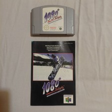 Thumbnail of ebay&reg; auction 397701756834 | 1080 SNOWBOARDING Nintendo 64 Spiel N64 Cartridge & Anleitung VINTAGE RETRO