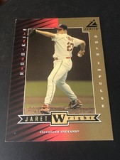 1998 PINNACLE ZENITH Gold Impulse 5 X 7 JARET WRIGHT  #Z69 /100