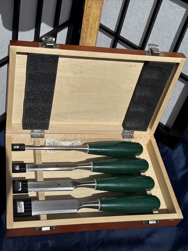 4 Piece Chisel Set By Forest Steel Works New In Box