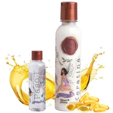 Organic Keratin 250ML - 12 Natural Oils, Amino Acids for Shine & Smooth Hair