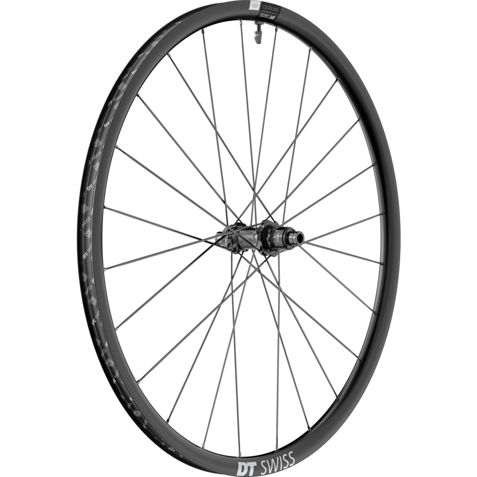 DT Swiss GR 1600 Spline Disc Brake Rear Wheel - 700c, Shimano HG Road Freehub