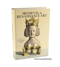 MEDIEVAL AND RENAISSANCE ART (8"x6"x2") Complete Plates Taschen Harcover *New*