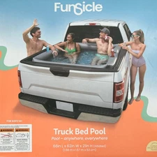 Truck Bed Pool - 66in L x 62in W x 21in H (Inflated)