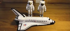 5.5" NASA Shuttle Endeavor & 2 Astronauts - Apollo Project, APII 1998 & 1997