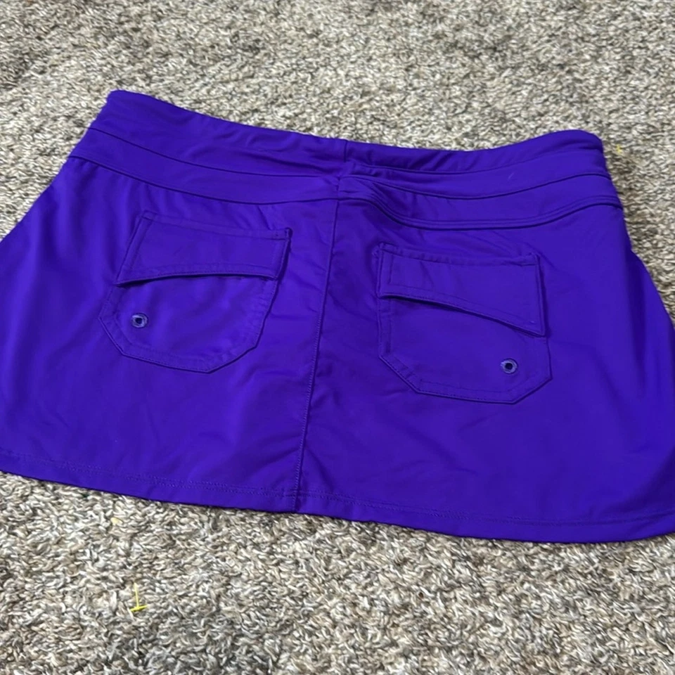 Athleta Womens Swim Skirt Purple XS - Image 4 of 4