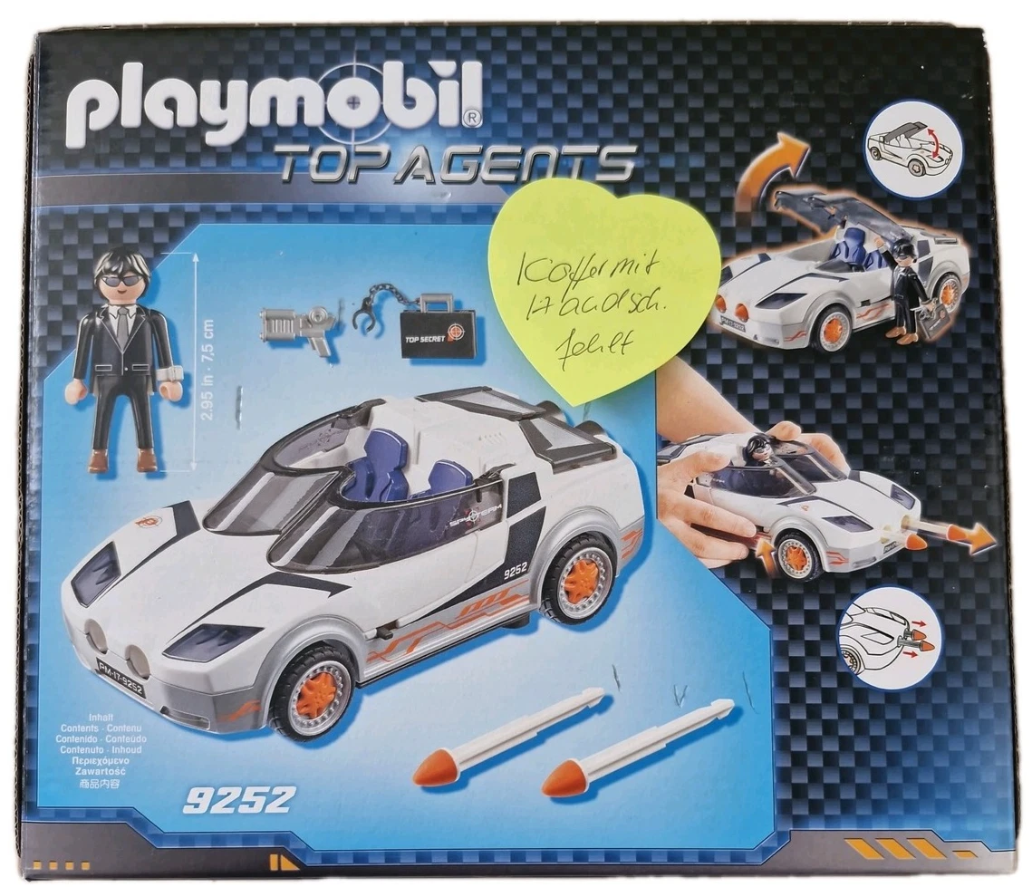 PLAYMOBIL - Top Agents 9252 P.'s Spy Racer