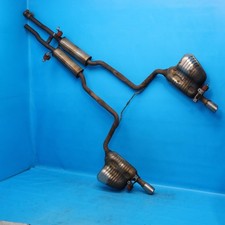 Audi A6 4F C6 3.2 FSI Quattro Auspuff Abgasanlage Endrohre 4F0253409D Orig. PC