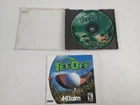 Tee Off Sega Dreamcast 2000 Disc + manual only Tested and working