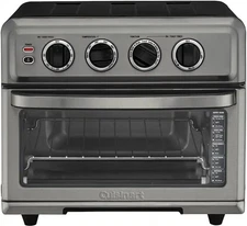 Cuisinart - Air Fryer 0.6 Cu Ft. Toaster Oven with Grill - Black - Free Shipping