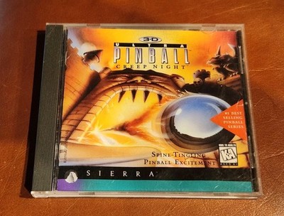 3-D Ultra Pinball: Creep Night (PC, 1996)  Complete Windows 95 Used And Tested