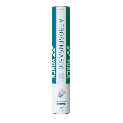 YONEX AEROSENSA 500 120個 中古 Yonex Badminton Shuttle Aero Sensor 500 1 Dozen 1 AS-500