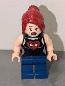 Authentic Lego Mary Jane 5 Marvel Super Heroes Minifigure 76016