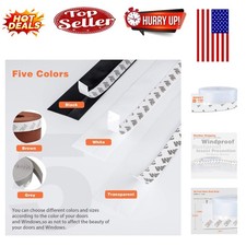 26 Feet Silicone Weather Stripping for Doors  Windows