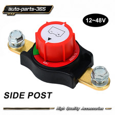NEW Side Post Battery Disconnect Switch 12V-48V 275A Car Truck RV Quick Cut Off