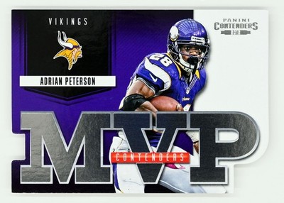 2012 Panini Contenders #9 Adrian Peterson MVP Contenders Minnesota Vikings