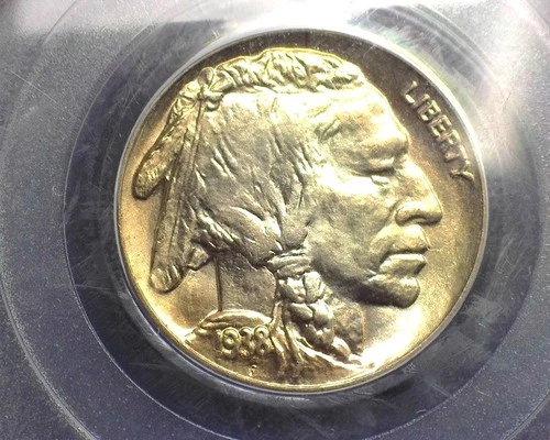 HS&C: 1938 D Buffalo Nickel MS66 PCGS - US Coin