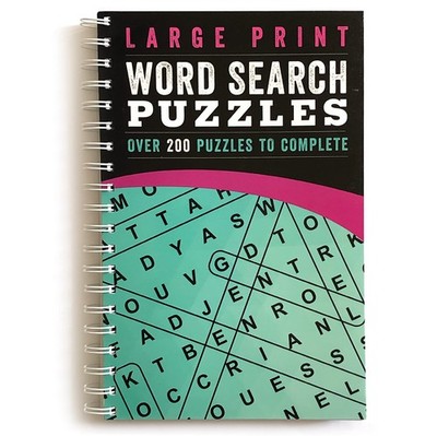 Large Print Word Search Puzzles: Over 200 Puzzles for Adults to Complete with S,