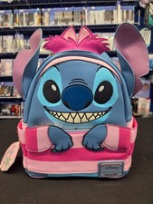 Loungefly Disney Stitch In Cheshire Cat Costume Exclusive Cosplay Mini Backpack