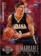 2014-15 Court Kings Remarkable Rookies #7 Damjan Rudez - BSK